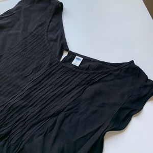 Black High Neck Sleeveless Blouse
